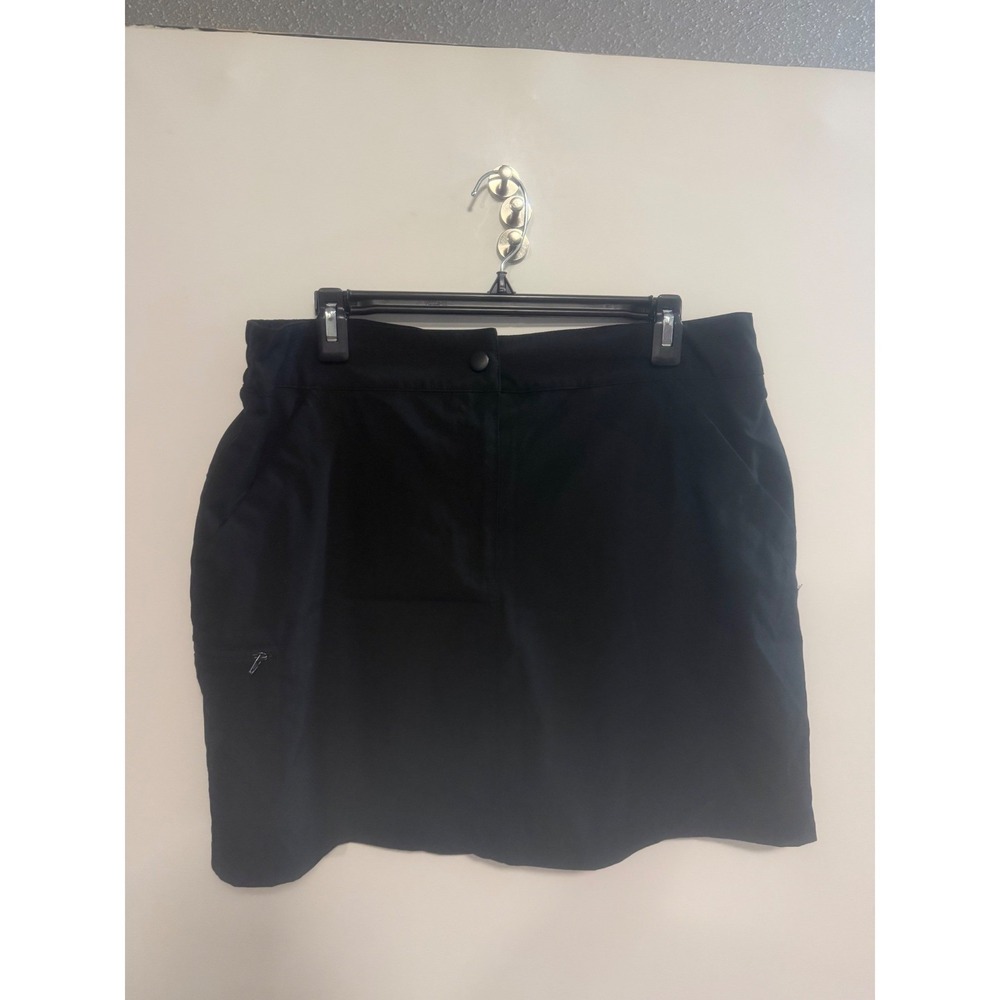 32 Degrees Cool Womens Black Active Skort Golf Tennis Skirt Size Large L